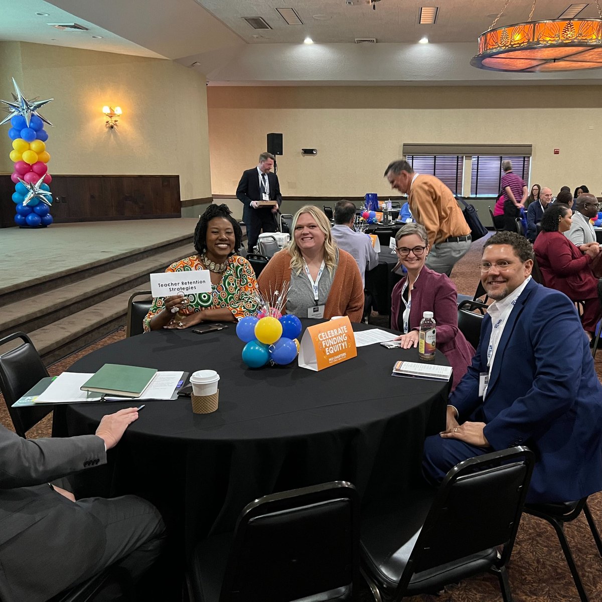 buzzbold's tweet photo. @KateK76 from our team moderating a roundtable on #TeacherRetention Strategies at the @MOCharterSchool Leadership Conference! #collaboration #MOChartersLead #MCPSA #growconnected #edtech https://t.co/hfSF09eL3n