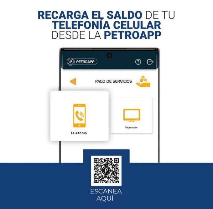 Recarga el saldo de tu linea telefónica a través de la App de perro y entra en la era digital.<a href="/marbelinares/">Marbellis Linares</a> <a href="/JoselitRamirez/">Joselit Ramírez</a>