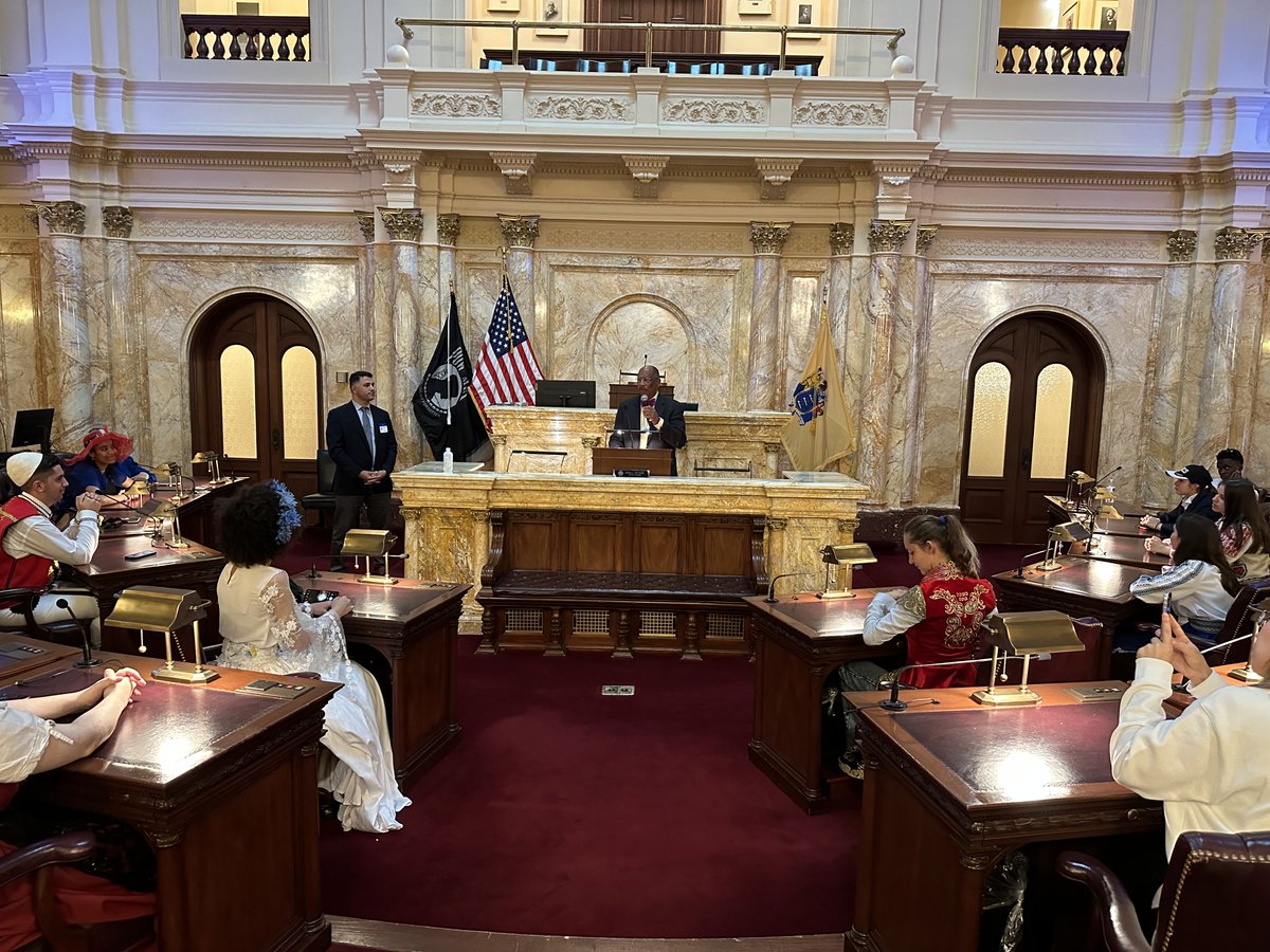PIINJ's tweet photo. We were honored to receive NJ State and Assembly Joint Resolution by Senator Gordon M. Johnson @GMJohnsonNJ , Assemblywomen Shama Haider and Ellen Park for the International Festival of Language and Culture we are partnering with. 🎉
#iflc #intflc #iflc20thanniversary https://t.co/Fx1pKfl60n