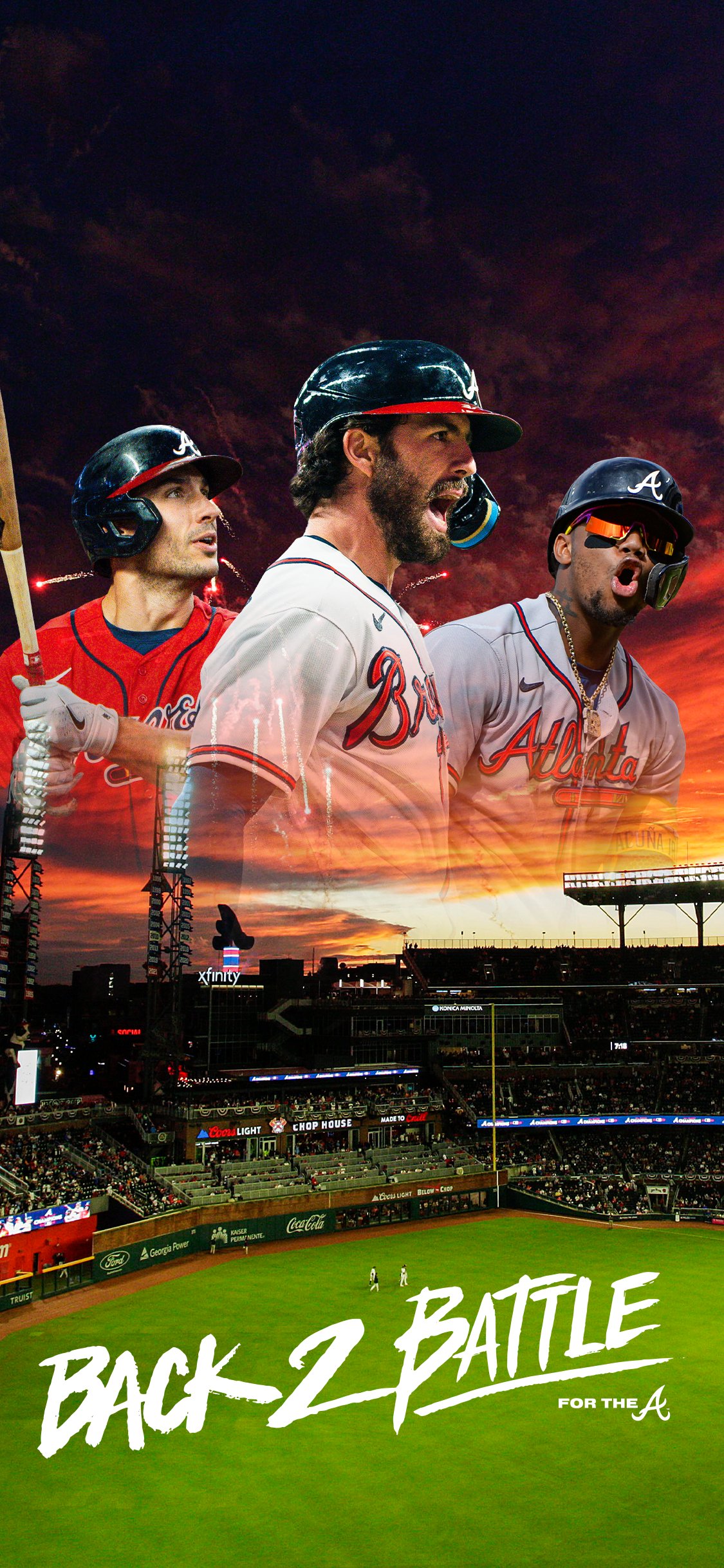 atlanta braves baseball matt olson wallpaper braves