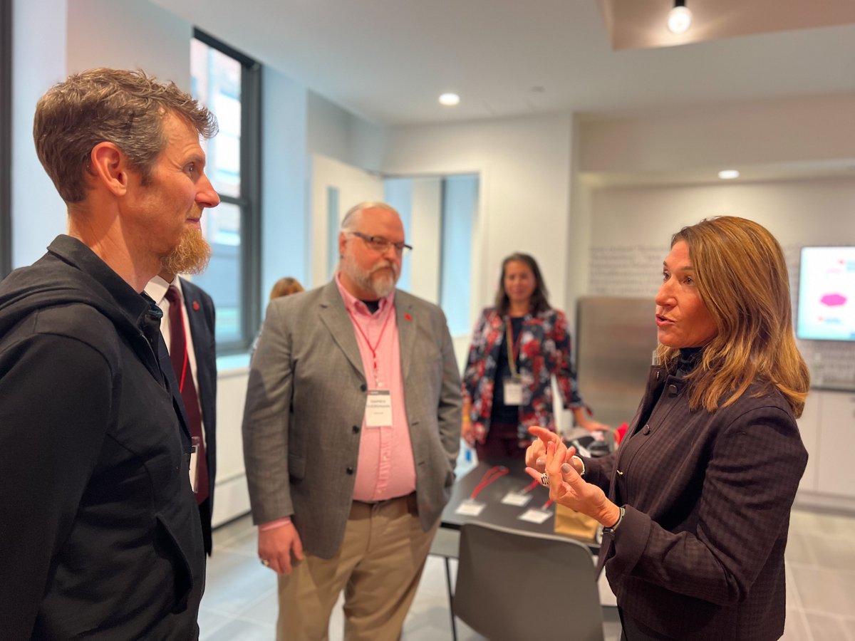 MassEducation's tweet photo. Today @MassLtGov toured @RedHatGov and discussed their workforce development program, which helps adults change careers and students enter #STEM jobs with certifications. https://t.co/wbmrWLyMI9