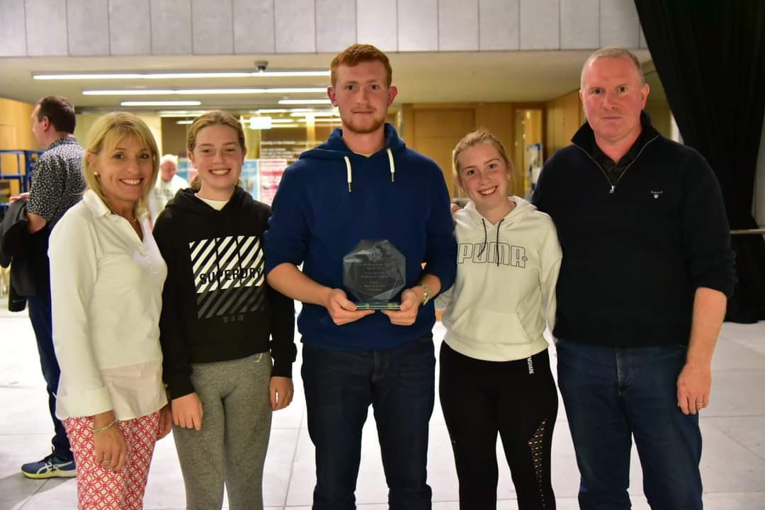 StPetersWexford's tweet photo. LC1 student Mark Kavanagh was accompanied by his family today to collect his 2022 Garda Youth Award. Congratulations Mark 👏👏 https://t.co/4mCLcgg451