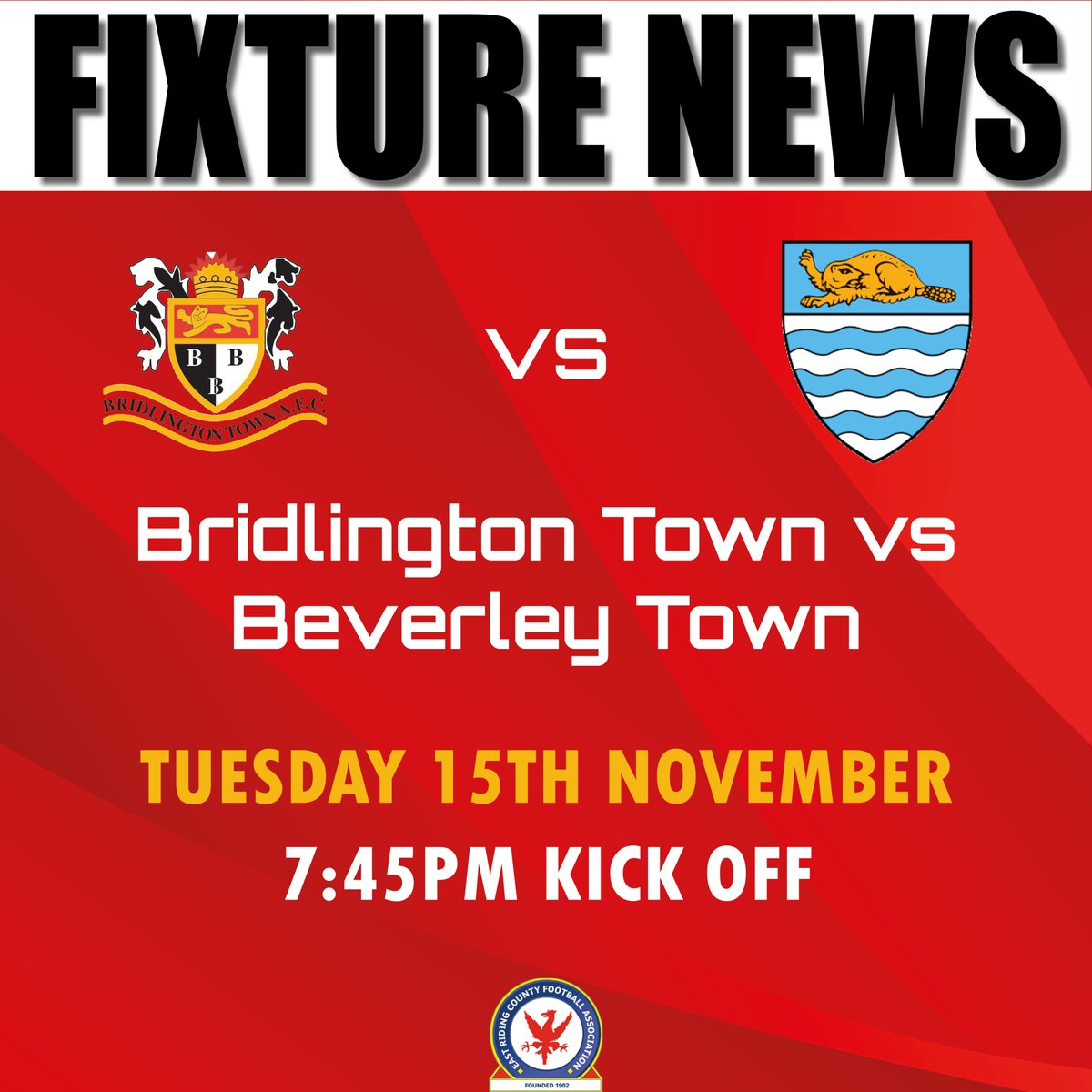 Bridlington Town AFC tweet media
