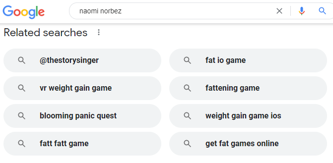 NorbezJones's tweet photo. So I don't think I've mentioned before that because my #ectocomp game from last year is about fatphobia, it got picked up by fat fetishists because it has the tag "fat", and now it's being a part of a TON of weight gain kink collections on itchio? So atm my legacy is this:
(1/2) https://t.co/JOXQqx5dwV