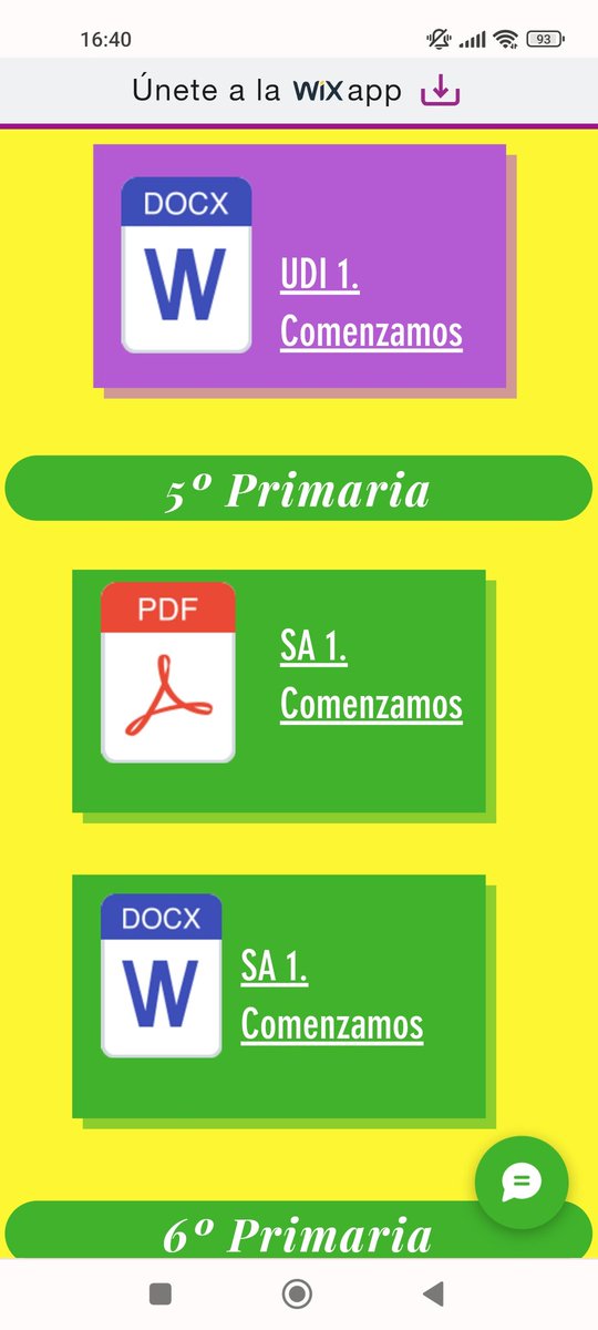 maestraisapm's tweet photo. Nuevo material subido a mi página web. Espero que os sea de ayuda. Se trata de UDIS y Situaciones de Aprendizaje desde 1° a 6°. Poco a poco iré subiendo el resto. 
Enlace en mi bio. 💪🏃🏼‍♀️👍🔋
#ef #ef1hdiaria #recursosef #juegosef #oposicionesef #compartesincondiciones #edufis https://t.co/iumVM6daYR