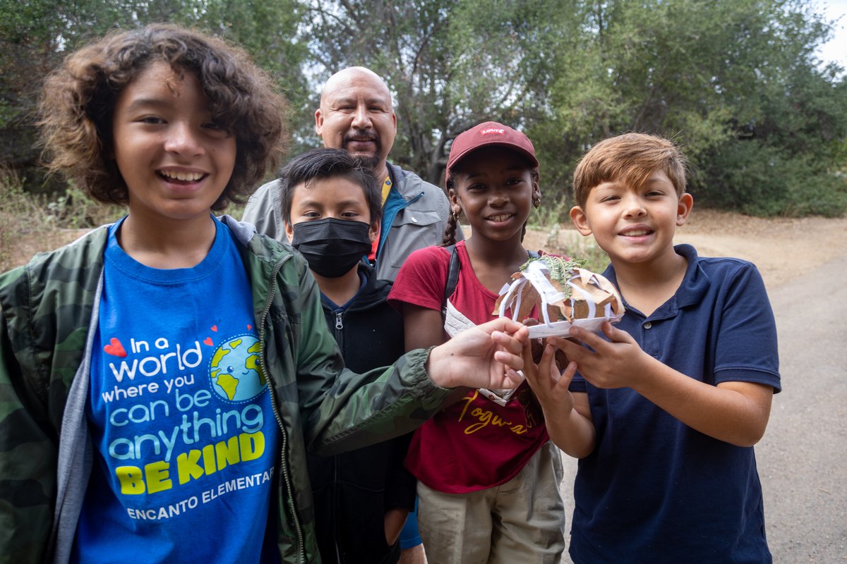 On Tuesday, 4th graders from <a href="/EncantoSD/">Encantos Deise</a> Elementary School took a tour of <a href="/MTMwolves/">Millennial Tech Middle School</a> Middle School &amp; the EarthLab.

The students got to explore MTM's Maker Space &amp; go on a nature walk at the EarthLab to learn about indigenous practices of the Kumeyaay Nation. 

#stemeducation