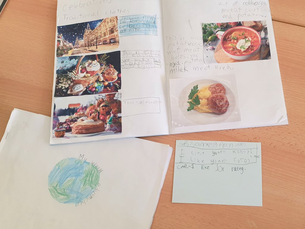 Children Around the World! G2 @ISHRLearns concluded their UOI by sharing their Culture Scrapbooks and their picture books with various adventures around the world!