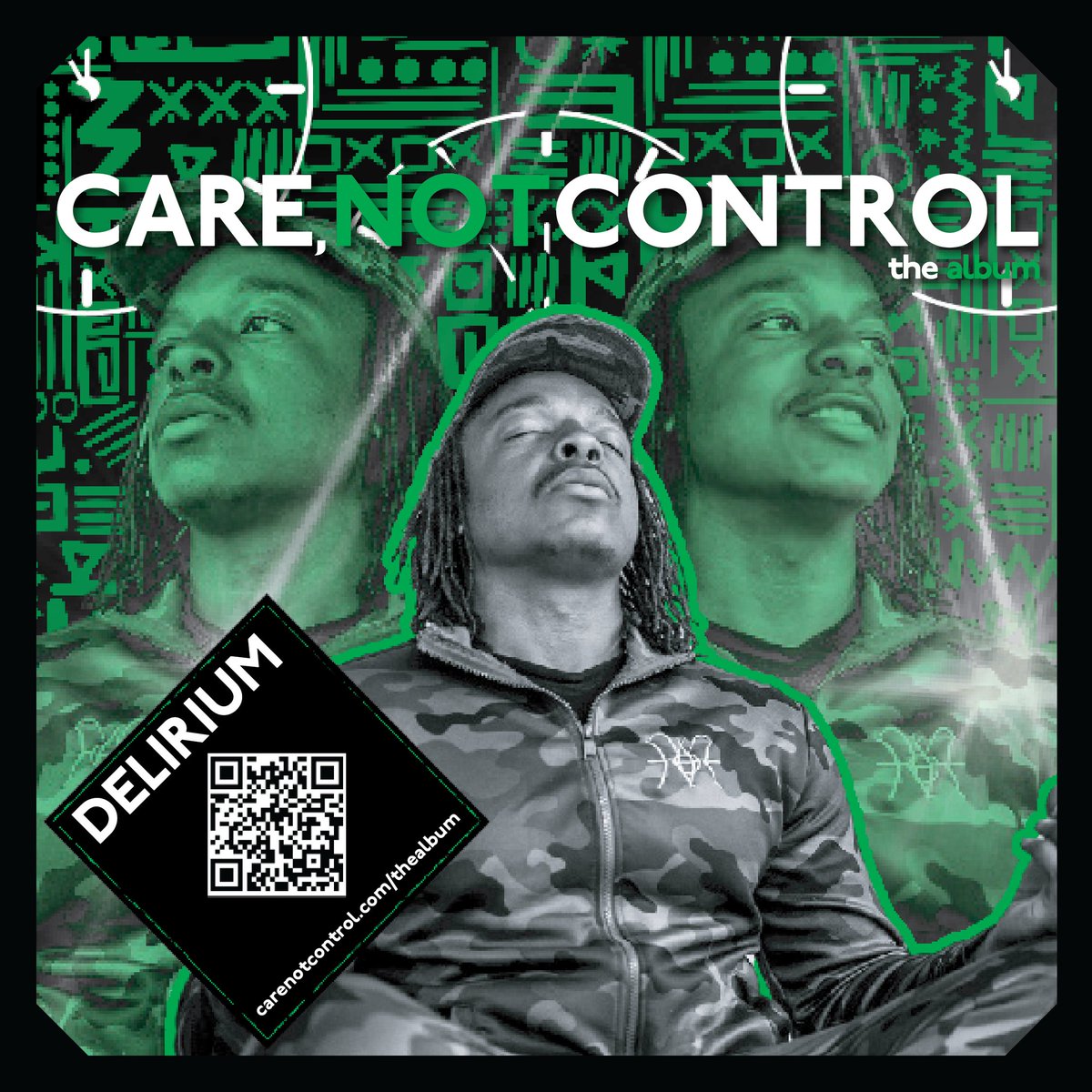 That’s the message that #CareNotControl and <a href="/YASP2/">YASP</a>’s Andre Simms, aka <a href="/DayOneNotDayTwo/">DayOneNotDayTwo</a>, says he hopes people take away from #Delirium, his song from #CareNotControlTheAlbum, which addresses the horrors of solitary confinement. The track comes out tomorrow!