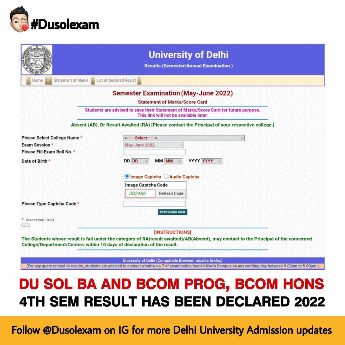 School Of Open Learning | DU tweet media