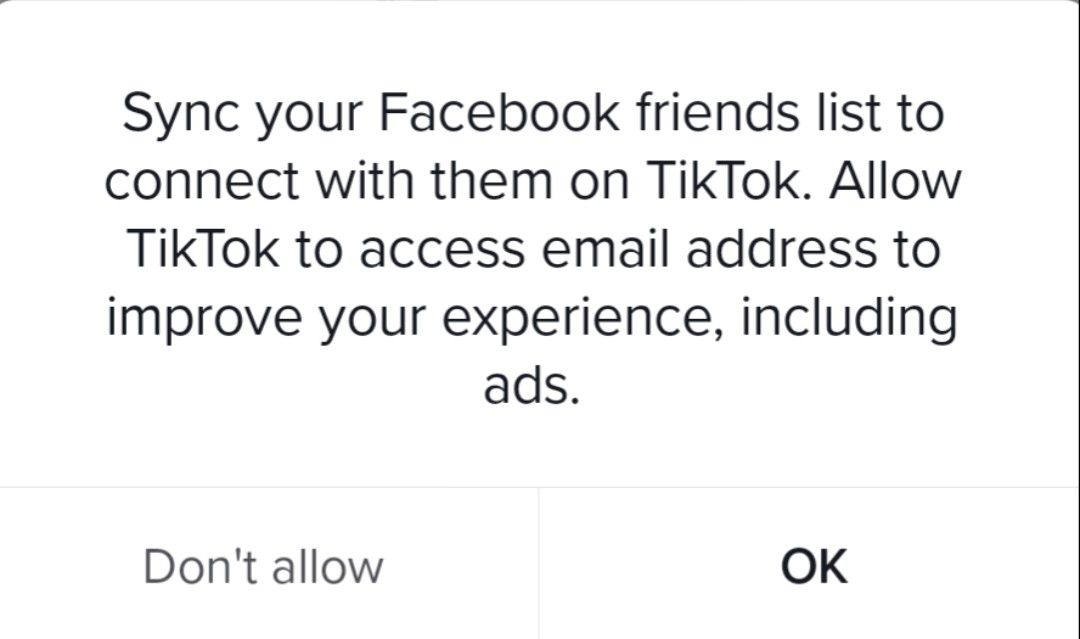 LuizaJarovsky's tweet photo. (1/7) #TikTok is obsessed with #darkpatterns. They just send their notifications to the wrong person as I write my Ph.D. about dark patterns &amp; fairness in #privacy. Let's take a look at this one (which is actually a cluster of dark patterns): https://t.co/oKmkEwTBQz