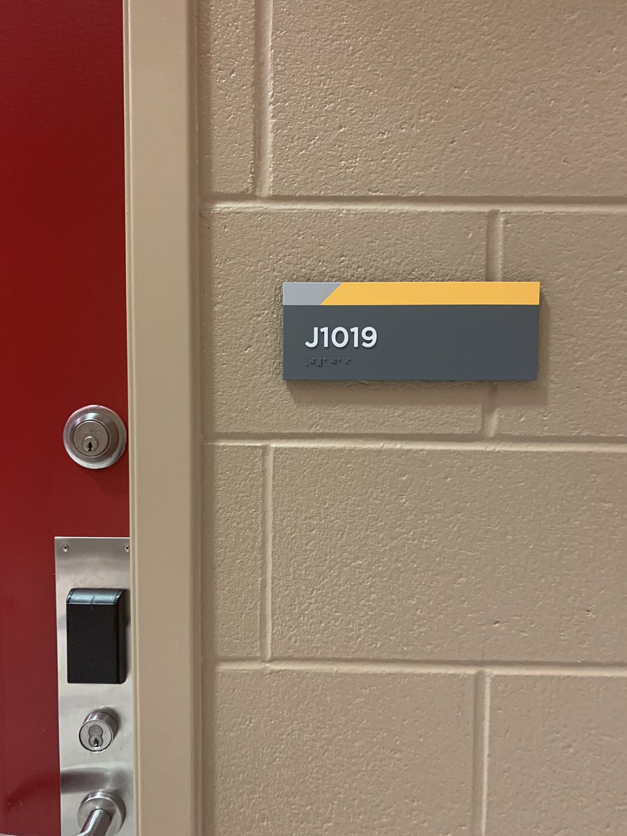 INPSGraphics's tweet photo. @FanshaweCollege is updating wayfinding signage. Colour coded building and room signs with braille. #braille #wayfinding #colourcode #AODA https://t.co/a8ele9PJt0