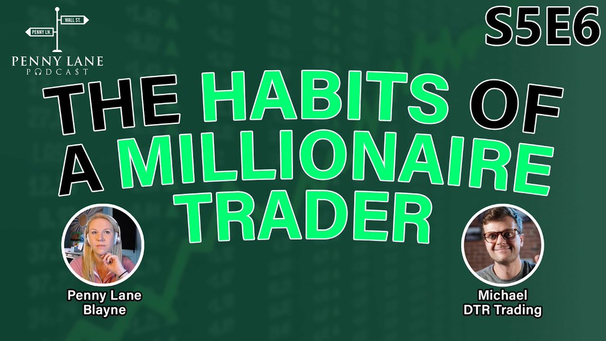 pennylanepod's tweet photo. In today's episode we are excited to welcome back @dtr_trading 🙌
.
-Crossing The 7 Figure Trader Mark📈
-Building Core Trading Habits💪
-Removing Limiting Beliefs🧠
-And More!💹
.
Spotify: https://t.co/V4vPHZGpgl
.
YouTube: https://t.co/bz1vXSlClU https://t.co/xMGRaPd5xy