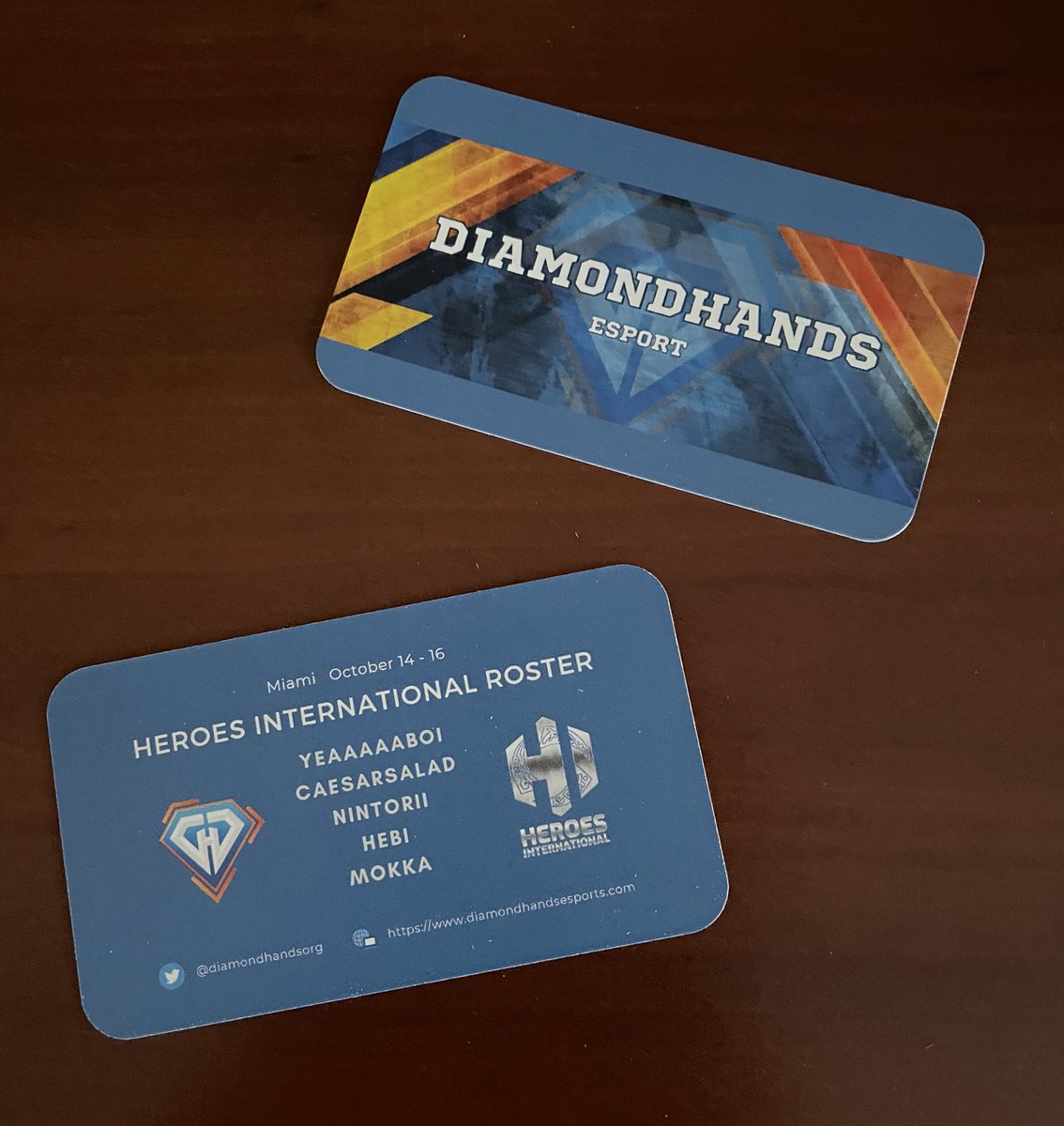 Tomorrow is the day for <a href="/HOTS_Inter/">Heroes International</a> !!! The team is arriving today.  Come and say hi and cheer for us this weekend. Also you can get our lovely promo card for the event, we will be handing them out at the LAN.