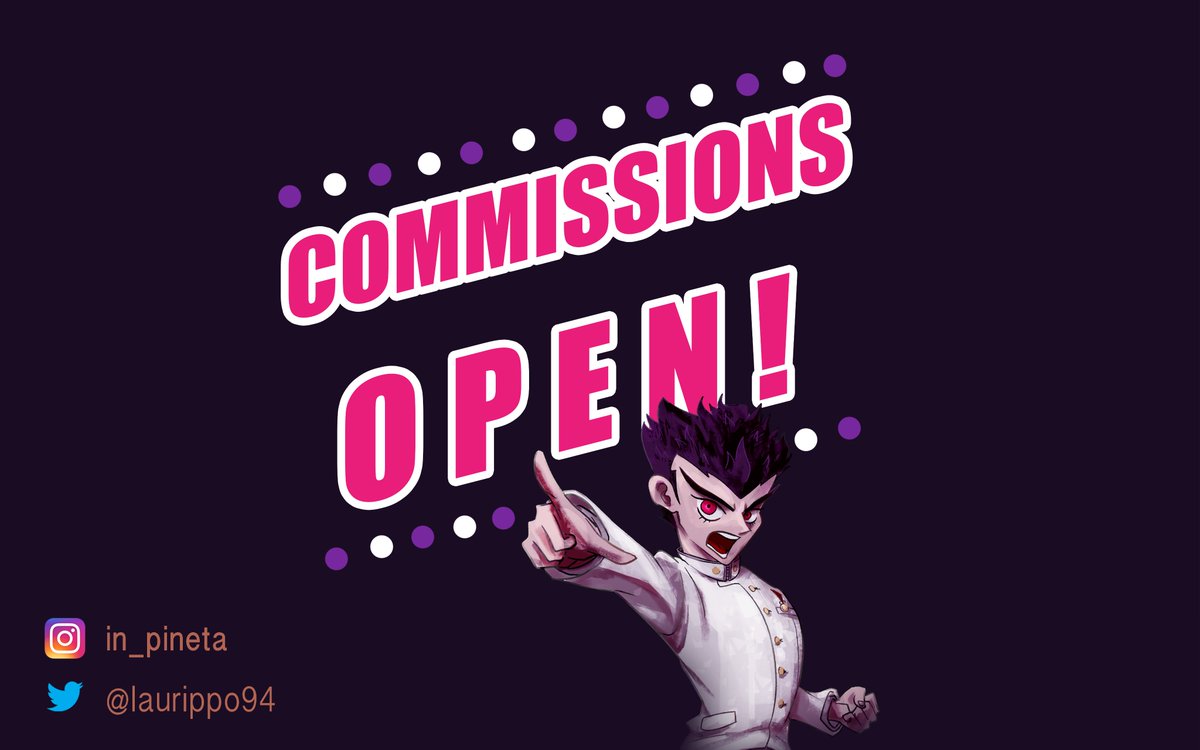 laurippo94's tweet photo. Heyyyy I'm reopening my commissions!!! Be free to ask me anything if you want some clarifications.
#commissionsopen #Commission #artist https://t.co/DFbQPfDqXe