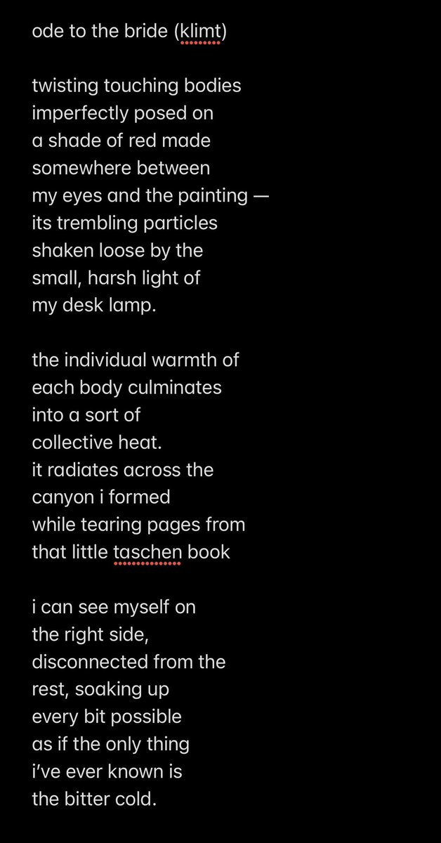 julazarus's tweet photo. a poem i wrote while staring at a klimt painting (repost w corrections) https://t.co/fUuvDm06ol