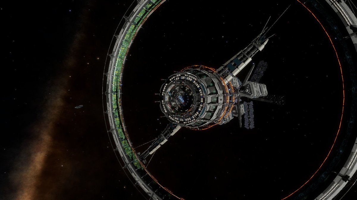 arrowsrealm's tweet photo. Home Sweet Home

#EliteDangerous #EliteDangerousOdyssey #space #galaxy #Cubeo @frontierdev @EliteDangerous #SpaceStation https://t.co/K6Kfmnfi8z