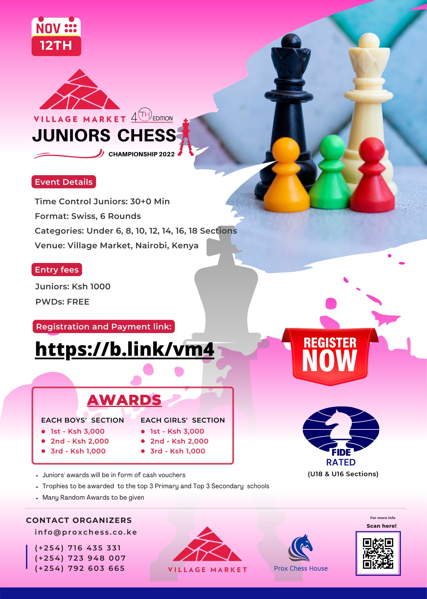 CHESS: Kenya wins medals in online event