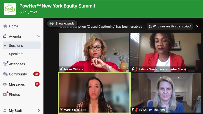 MillerSaraE's tweet photo. Excited to be tuning in today to the @PowherNY Equity Summit! https://t.co/VS1pqgYzbS