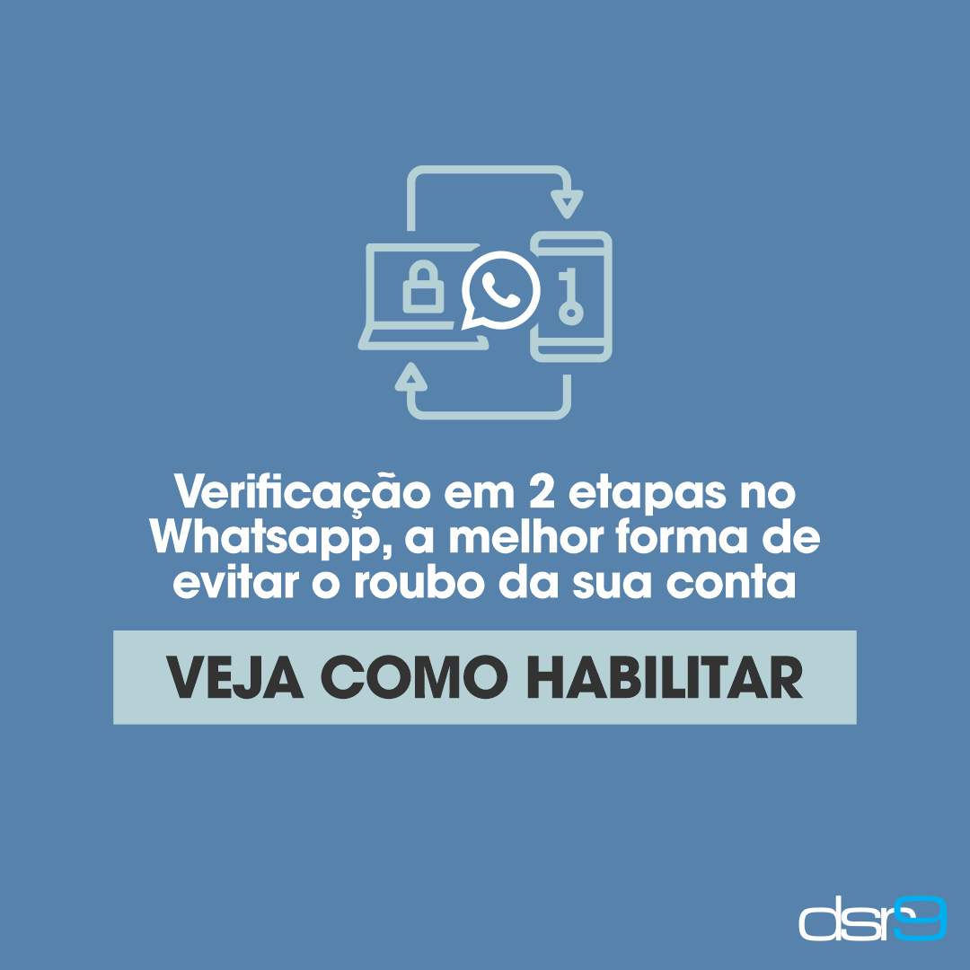 _DSR9's tweet photo. É simples! Explicamos todos os passos no post de hoje, no blog da DSR9: https://t.co/mfWo7M9bwt

#whatsapp #MFA #2FA #infosec #authentication #itsecurity #tokenbased #CyberSecurity #DSR9 https://t.co/3PKDQ2rp3P