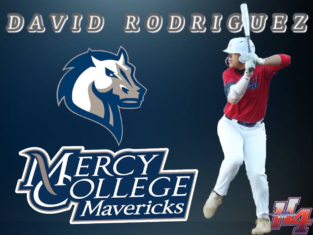 dav1drodriguez_'s tweet photo. I would like to thank God, my family, my coaches, and my teammates who have all helped me become the player and person I am today. With that being said I will be furthering my academic and baseball careers at Mercy College! @MercyMavericks @HHitters4 @TWIBaseballSJ @PBRNewJersey https://t.co/1kUWs32IvF