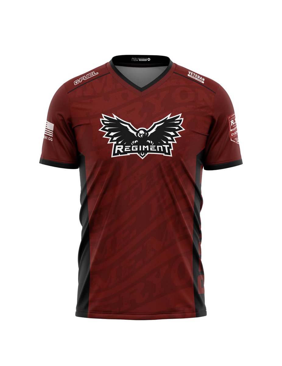 Who needs a REGIMENT jersey? 🦅 

To Enter:
1. Retweet
2. Follow <a href="/RegimentGG/">REGIMENT 🇺🇸</a> &amp; @BlackjackDVC 
3. Tag 2 friends

TWO winners announced 10/21/2022.

#TheRegiment | #Giveaway
