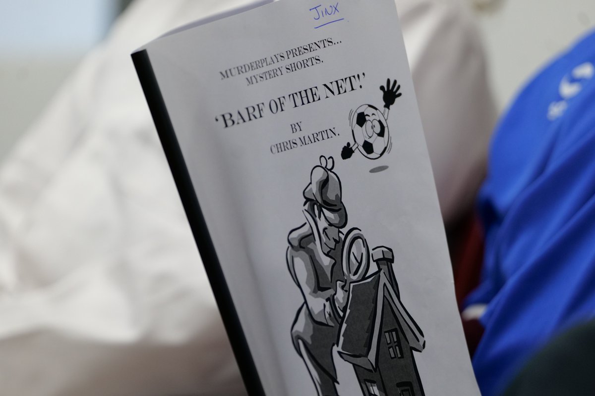 PDA_Y5's tweet photo. We have some top actors, actresses and detectives up in KS2. 

Year 5 &amp; 6 had a special visit from a local author today who, alongside these children, performed his new 'Whodunnit' crime mystery play! 

Amazing expression from the readers and a fantastic audience too! https://t.co/3RpMtoAsbX