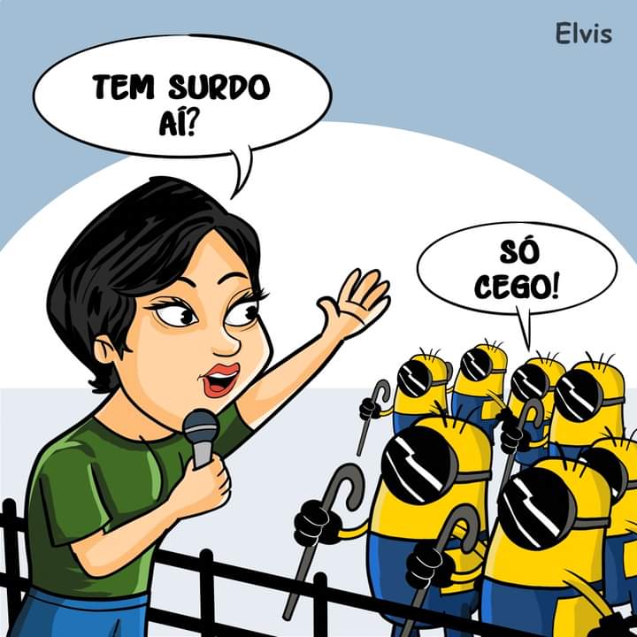 HumorPoliticobr's tweet image. #Acessibilidade #bolsominions #cego #chargedoElvis #MichelleBolsonaro #surdo

bit.ly/3T5fCSb