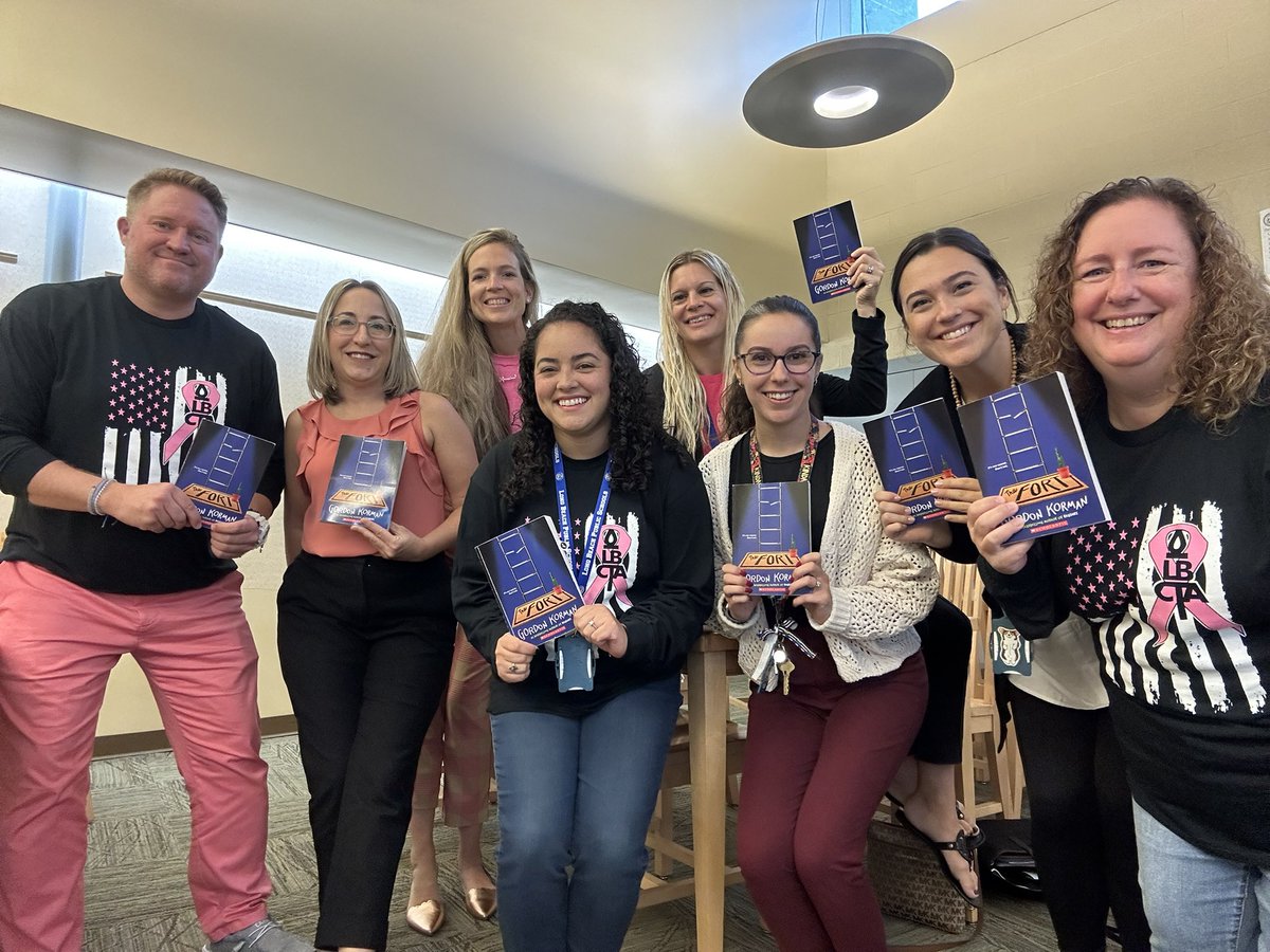 Dr. Lorraine Radice (@lorrainemradice) on Twitter photo Our planning team came up with fun ways for students at <a href="/lbeachms1/">lbeachms</a> to participate in the school-wide book talk of The Fort by <a href="/gordonkorman/">Gordon korman</a>! <a href="/LBSchoolsNY/">LongBeachSchools</a> #LBReads Our planning team came up with fun ways for students at <a href="/lbeachms1/">lbeachms</a> to participate in the school-wide book talk of The Fort by <a href="/gordonkorman/">Gordon korman</a>! <a href="/LBSchoolsNY/">LongBeachSchools</a> #LBReads