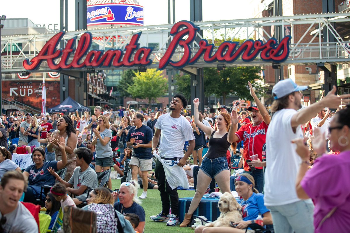 Braves hosting watch parties for NLDS away games at The Battery