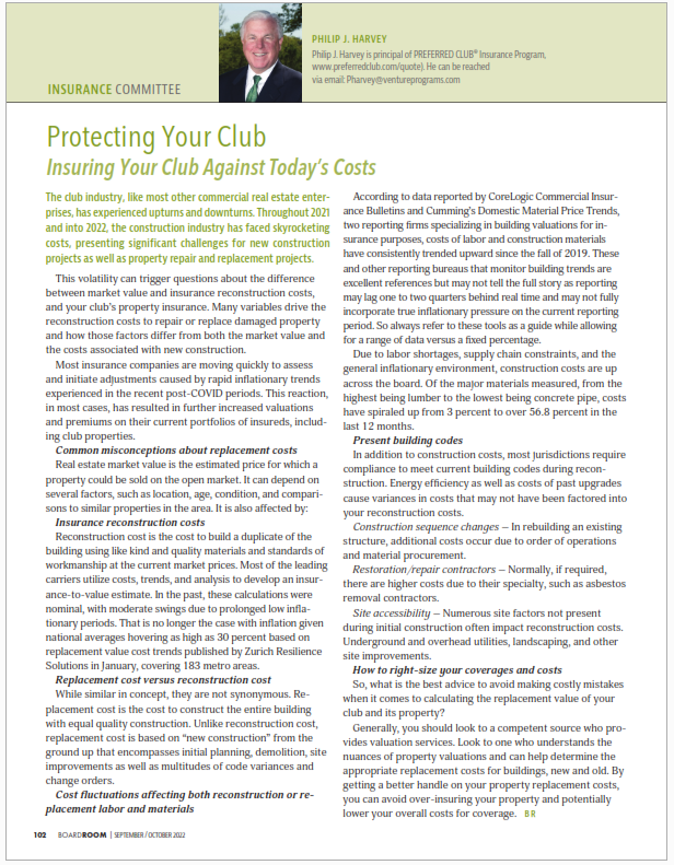 PREFERREDCLUB's tweet image. Check out our recent article in @BoardRoomMag titled &quot;Protecting Your Club: Insuring Your Club Against Today’s Costs&quot; ventureprograms.com/download/8812/