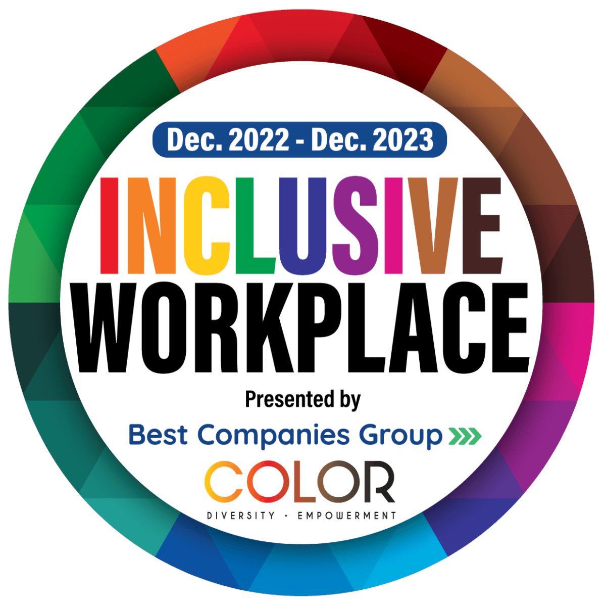 Registration for the Inclusive Workplace program is now open. Get recognized for creating an Inclusive Workplace &amp; stand out with top talent. 
More information &amp; registration: bestcompaniesgroup.com/programs/inclu…
Deadline: 10/21/22
#InclusiveWorkplace #BestCompaniesGroup #ColorMagazine