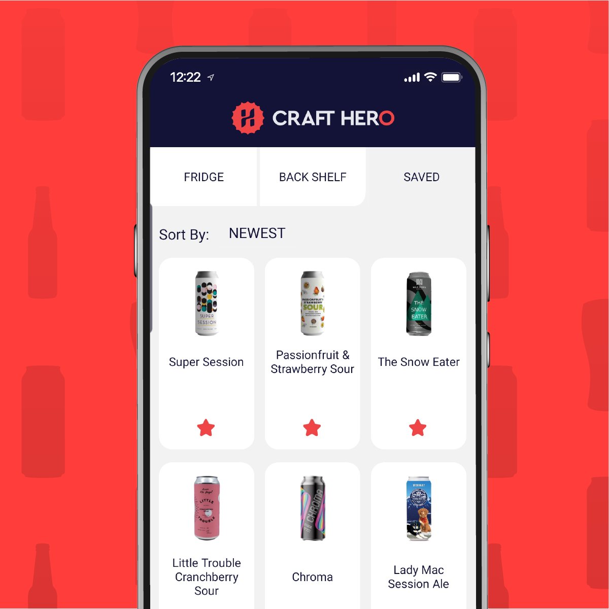 CraftHeroApp's tweet photo. Next time you stumble across a beer you want to try, save it in your personal Craft Hero account! The saved tab allows you to easily keep track of all the seasons and new releases you're interested in. (2/3) https://t.co/ZXL1JszdpG