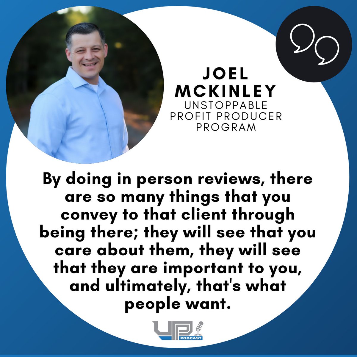 MikeStromsoe's tweet photo. With large commercial accounts, do two reviews a year, in person.

Listen: https://t.co/VVEeALsfGv
Watch: https://t.co/iNPP9yxriG

#UnstoppableProfitPodcast #UPPLife #Entrepreneur #Leadership #Coaching #Insurance #AgencyWealth #ContactPoints #Attitude #LostOpportunities https://t.co/A4NSK3pmLh
