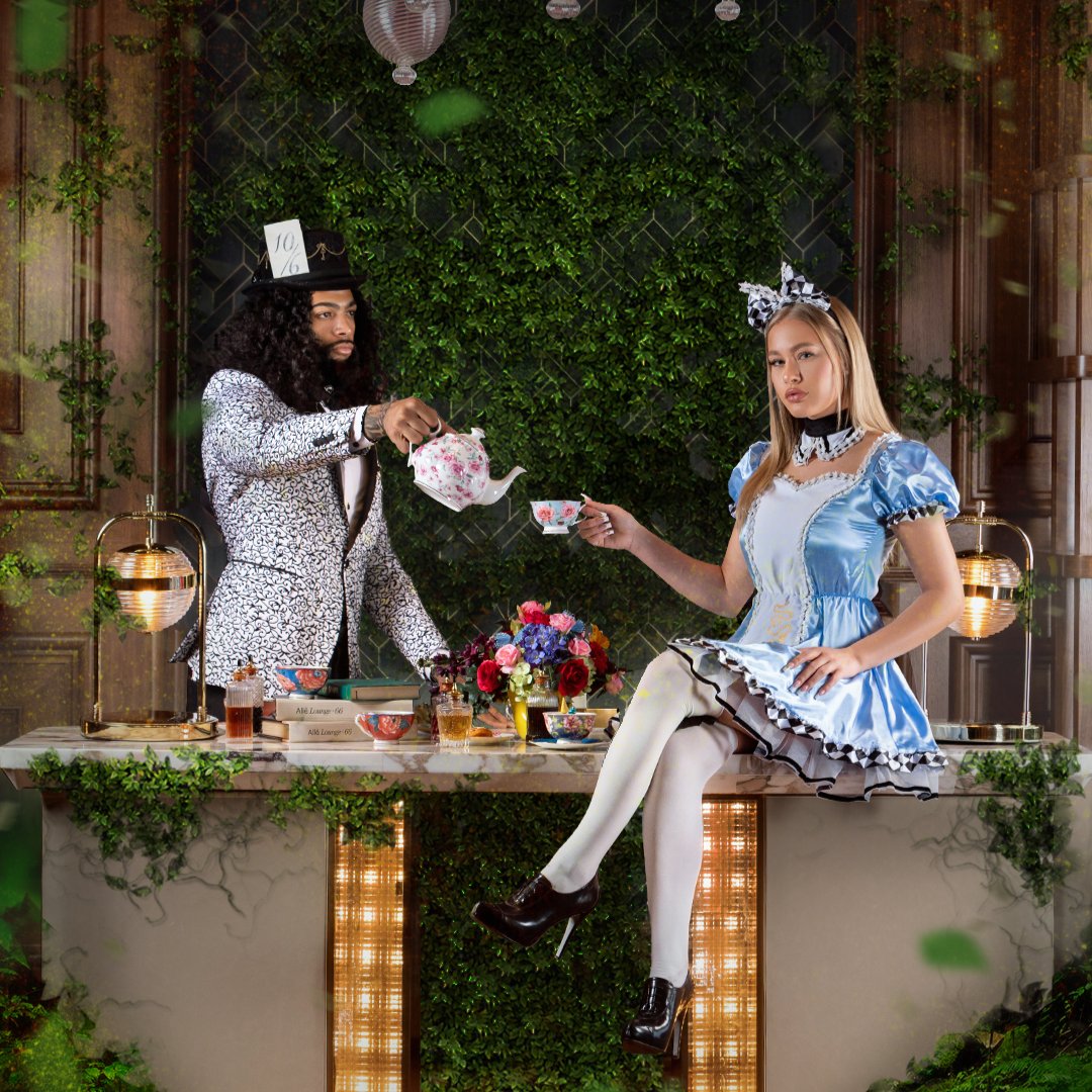 Brunch with a twist: a cavalcade of cocktails and teas that will put a twinkle in your eye. 🍵🎩 Join us at Alle Lounge on 66 to indulge in unique aromas and unexpected flavors that invade the space while presenting a surreal dining experience. bit.ly/3S7CYWc