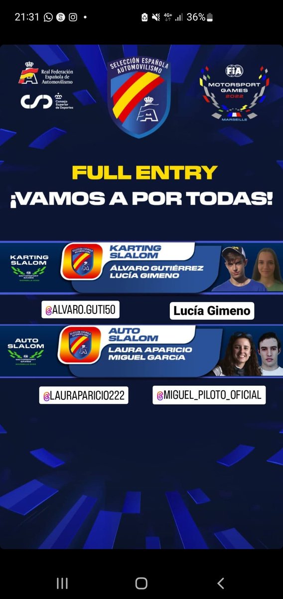 Nos vamos a Marsellaaaa representando a 🇪🇦🇪🇦🇪🇦 !!!!