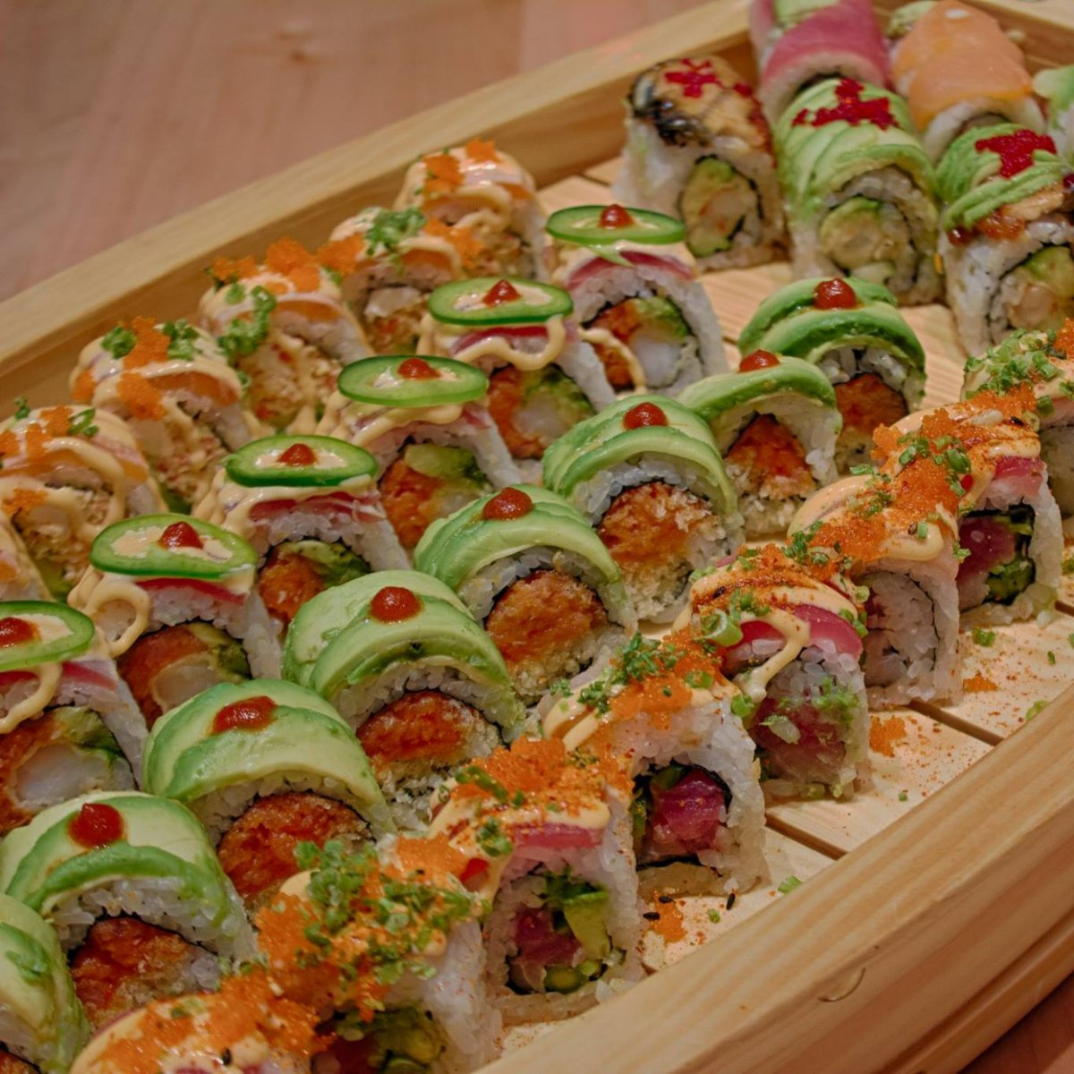 Our food almost always tastes better when you're sharing it with someone you love! Tag a friend below who you want to share a meal with soon. #Sushi