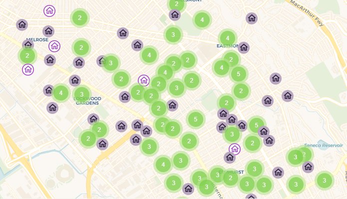 antievictionmap's tweet photo. What do you do when you find out your landlord actually owns all these other houses in your neighborhood? 
Check out #Evictorbook, a new tool for tenants and communities to fight back against serial evictors and rotten #CorporateLandlords! https://t.co/qPRemKdwB9 https://t.co/K3mzNnLcTe