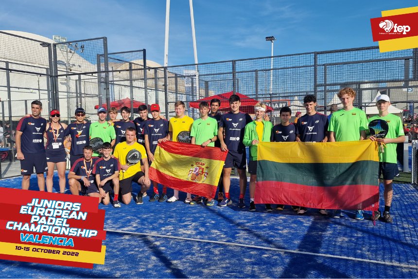 padelfederacion's tweet photo. ๐ ๐๐๐๐๐๐๐๐๐๐ ๐๐ ๐๐๐๐๐๐ ๐๐ ๐ร๐๐๐ ๐๐ ๐๐๐๐๐๐๐
๐ช๐ฆ Espaรฑa 3๏ธโฃ - ๐ฑ๐น Lituania 0๏ธโฃ
ยกA semifinales!
๐ด SUB 14 - Zamora & Ranera โก๏ธ 6/1 - 6/1
๐ก SUB 16 - Gala & Pineda โก๏ธ 6/2 - 6-0
๐ด SUB 18 - Santigosa & Cardona โก๏ธ 6/0 - 6/4
#FEPpadel https://t.co/BWVF6NndIP