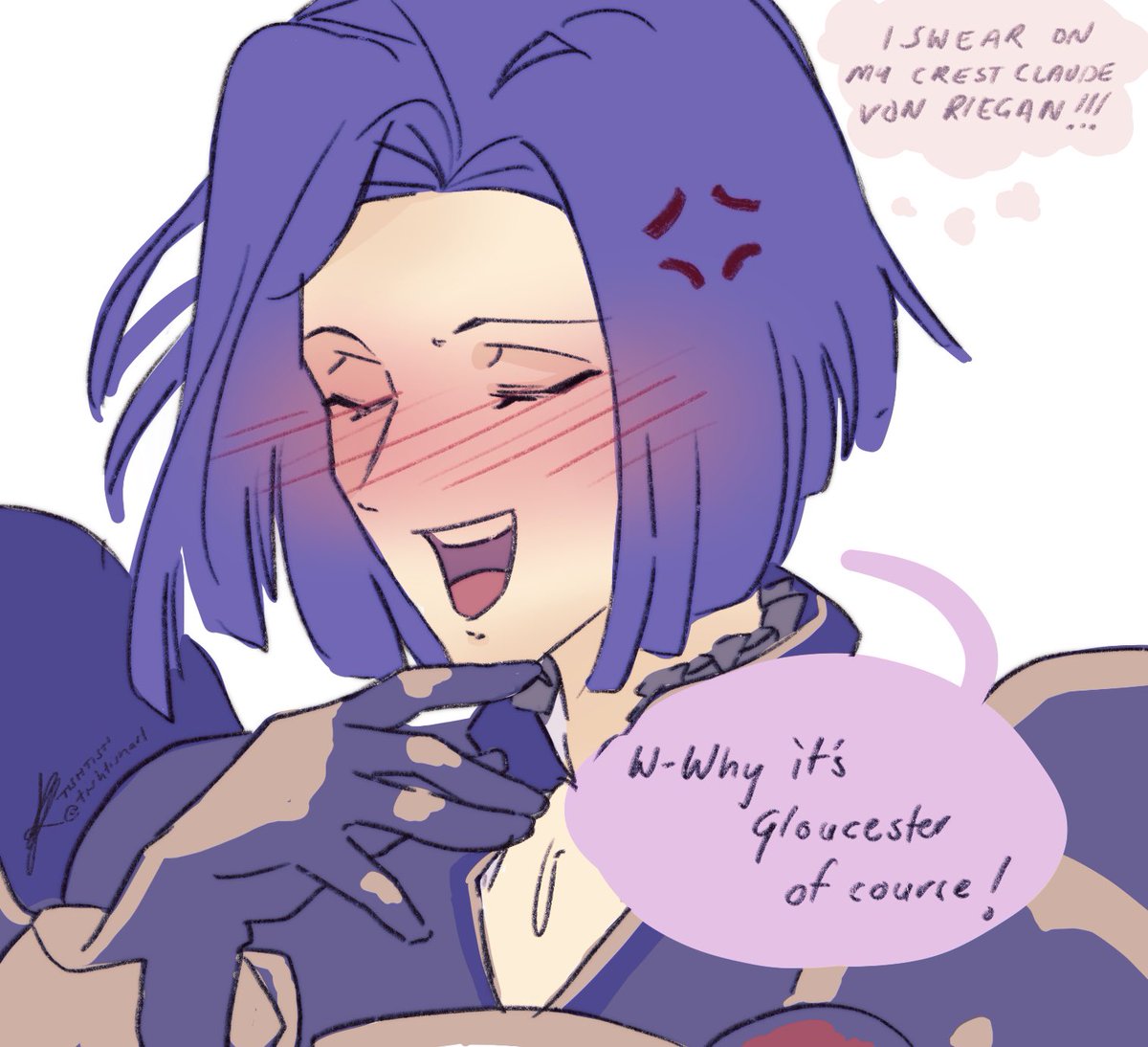 Maintain your composure Lorenz 😂
#FE3H 