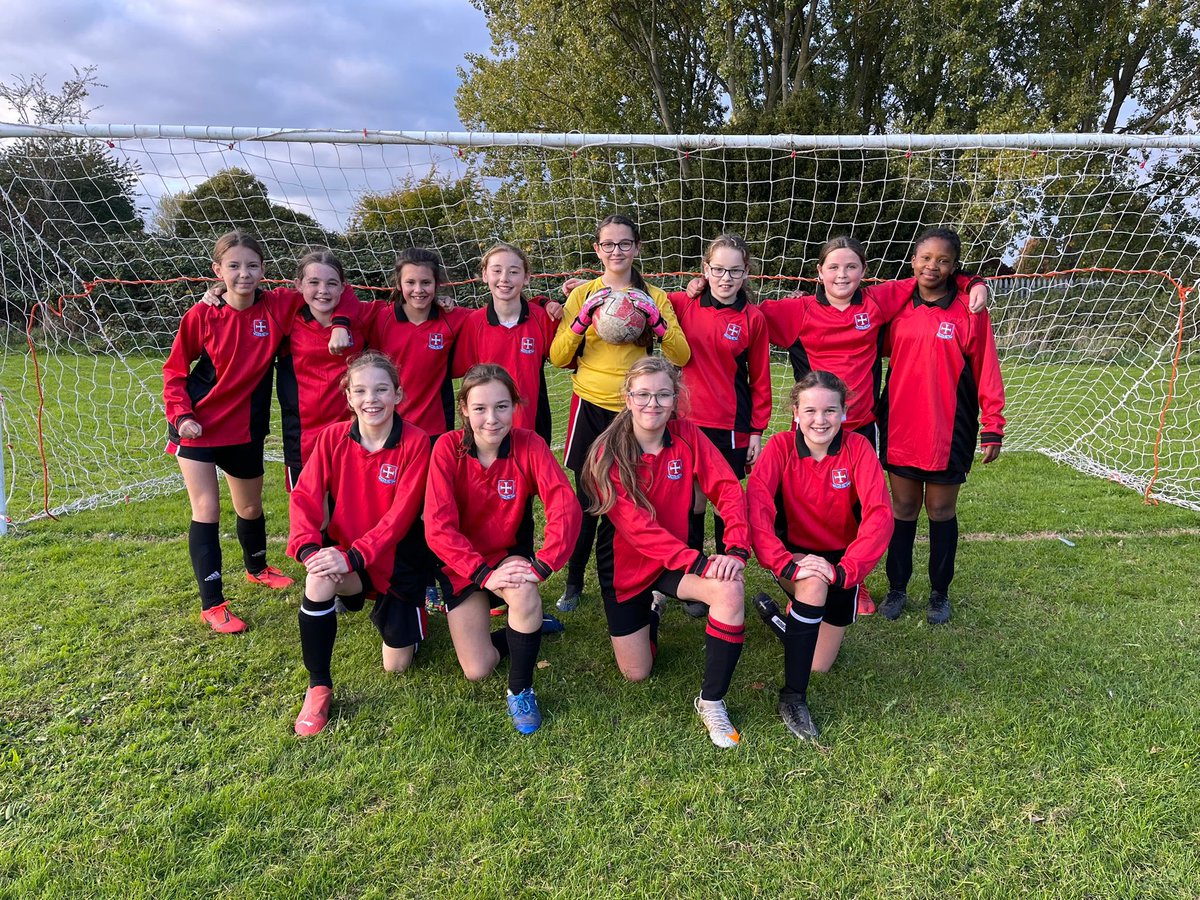 sjmspe's tweet photo. Congratulations to our U12 Girls football team who won their ESFA cup fixture 9-0 this afternoon. Thank you to @PertonMSchool for the game, best of luck for the rest of the year #HerGameToo ⚽️ https://t.co/3tUwFnpmgZ