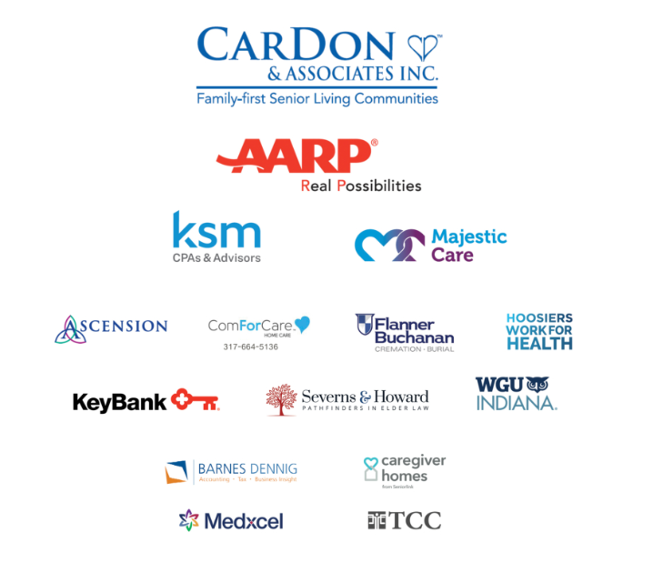 Thanks for making Free Space Bingo one of our best events ever! 

CarDon &amp; Assoiciates, <a href="/AARP/">AARP</a>, <a href="/ksmcpa/">KSM (Katz, Sapper & Miller)</a>, <a href="/MajesticCare/">MajesticCare</a>, <a href="/Ascensionorg/">Ascension</a>, <a href="/ComForCareIndy/">ComForCare Home Care</a>, <a href="/flannerbuchanan/">Flanner and Buchanan</a>, Hoosiers Work for Health, <a href="/keybank/">KeyBank</a>, <a href="/PcSeverns/">Severns & Howard, PC merged with Schlueter Breman</a>, <a href="/wgu/">Western Governors U.</a>, <a href="/BarnesDennig/">Barnes Dennig</a>, @SeniorlinkInc, <a href="/Medxcel/">Medxcel</a>, TCC