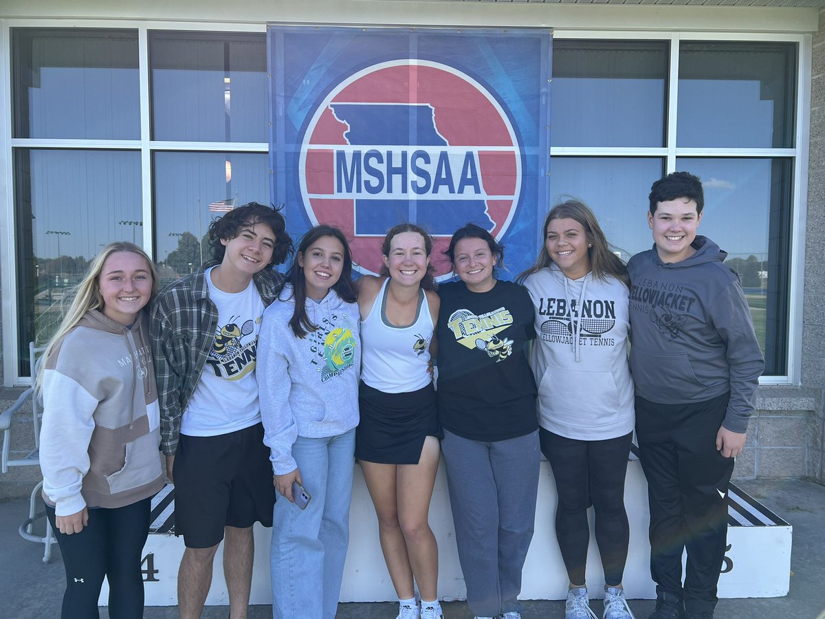 LebanonTennis's tweet photo. Olivia’s season came to an end at the State tournament. She won her second match and then lost to an outstanding player from Ladue. We are so thankful for the season she had and for all of the support today! Go Jackets!! https://t.co/Fz5hpKTllp
