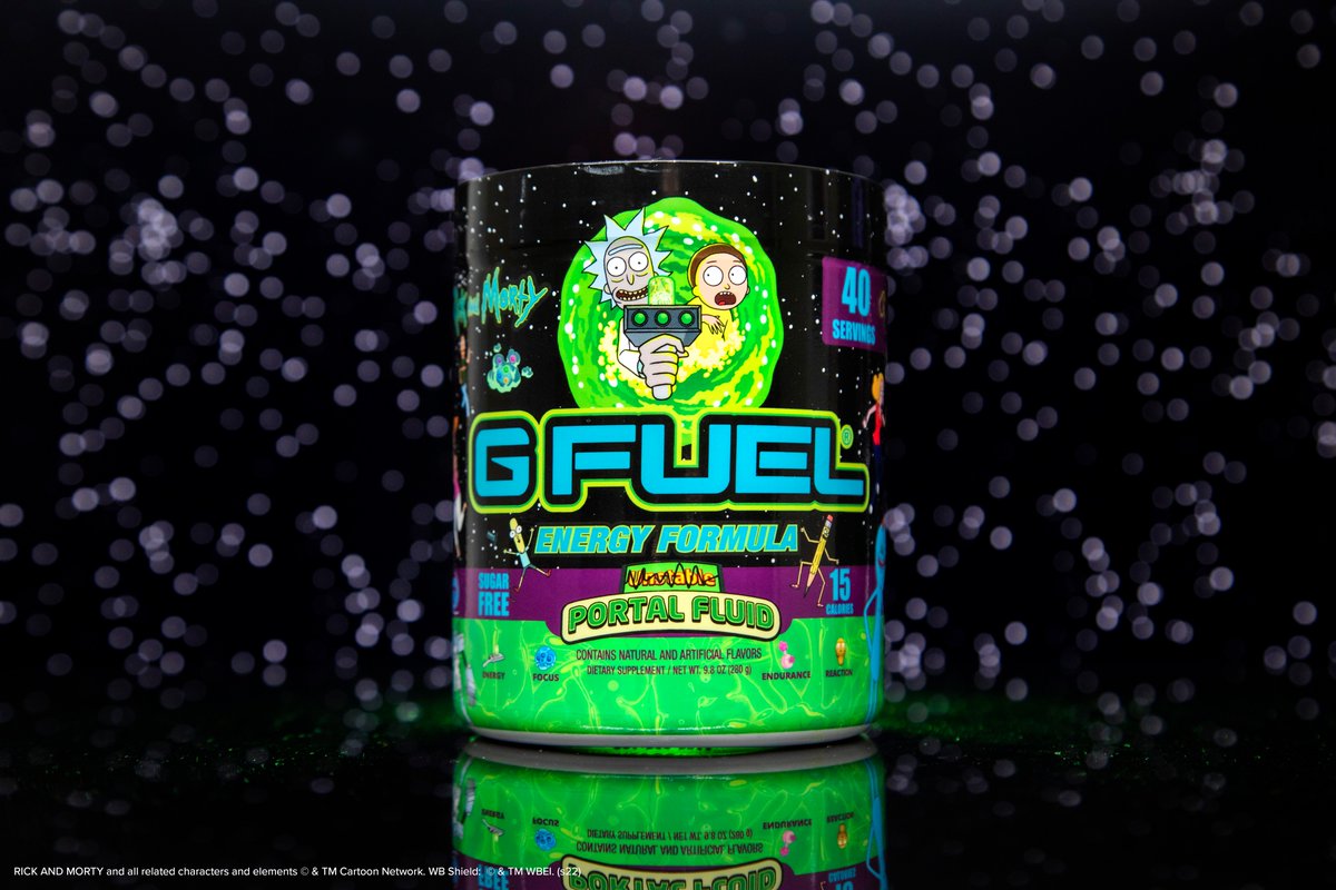 💚 𝗟𝗜𝗞𝗘 + 𝗥𝗧 to win a Mind-Blowingly DELICIOUS, Strawberry Limeade-infused <a href="/RickandMorty/">Rick and Morty</a> x #GFUEL "𝗨𝗡𝗦𝗧𝗔𝗕𝗟𝗘 𝗣𝗢𝗥𝗧𝗔𝗟 𝗙𝗟𝗨𝗜𝗗" Tub!!!

🛸 Picking 4 winners this weekend bc that's what we dooooo!

🛍️ 𝗚𝗘𝗧 𝗬𝗢𝗨𝗥𝗦: GFUEL.ly/rick-and-morty…