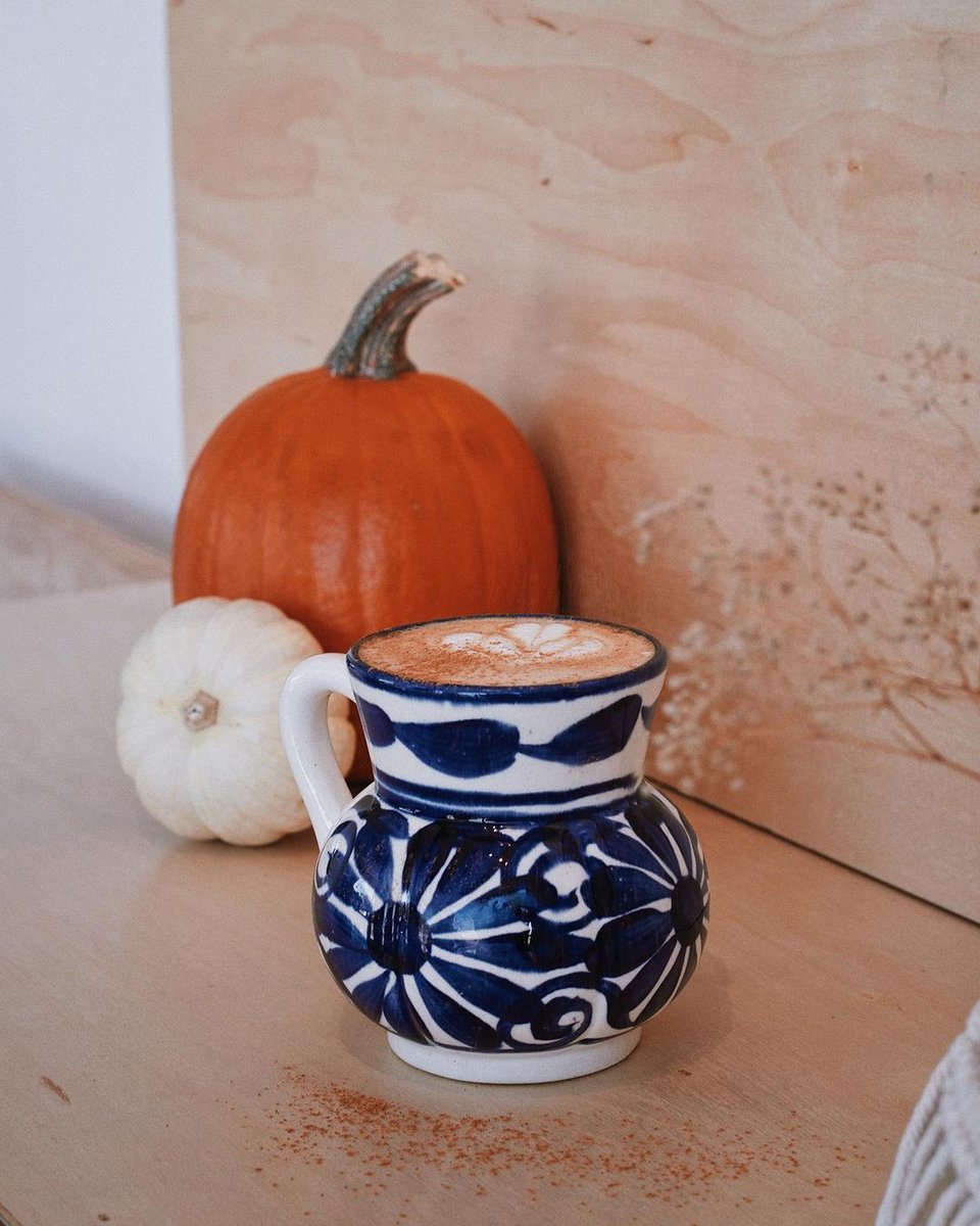 ArtsColony's tweet photo. Pumpkin Spice is coming in hot! 🎃 🌶 😋 👏 
Drops tomorrow 10/14 at @micafecitocoffee 👀 https://t.co/b2r3TiSUha
