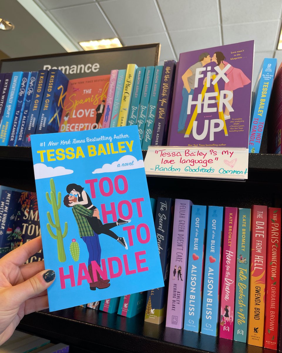 readforeverpub's tweet photo. 👀 Forever friends at @BNMenloPark! ⬇️
Archer's Voice @MSheridanAuthor
The Dating Playbook @FarrahRochon
As Seen on TV @MeredithSchorr
The Trouble with Hating You @SajniPatelBooks 
Blame it on the Brontes @AnnieSereno
Too Hot to Handle @mstessabailey
Out of the Blue @AlisonBliss2 https://t.co/e27HxvuJvC