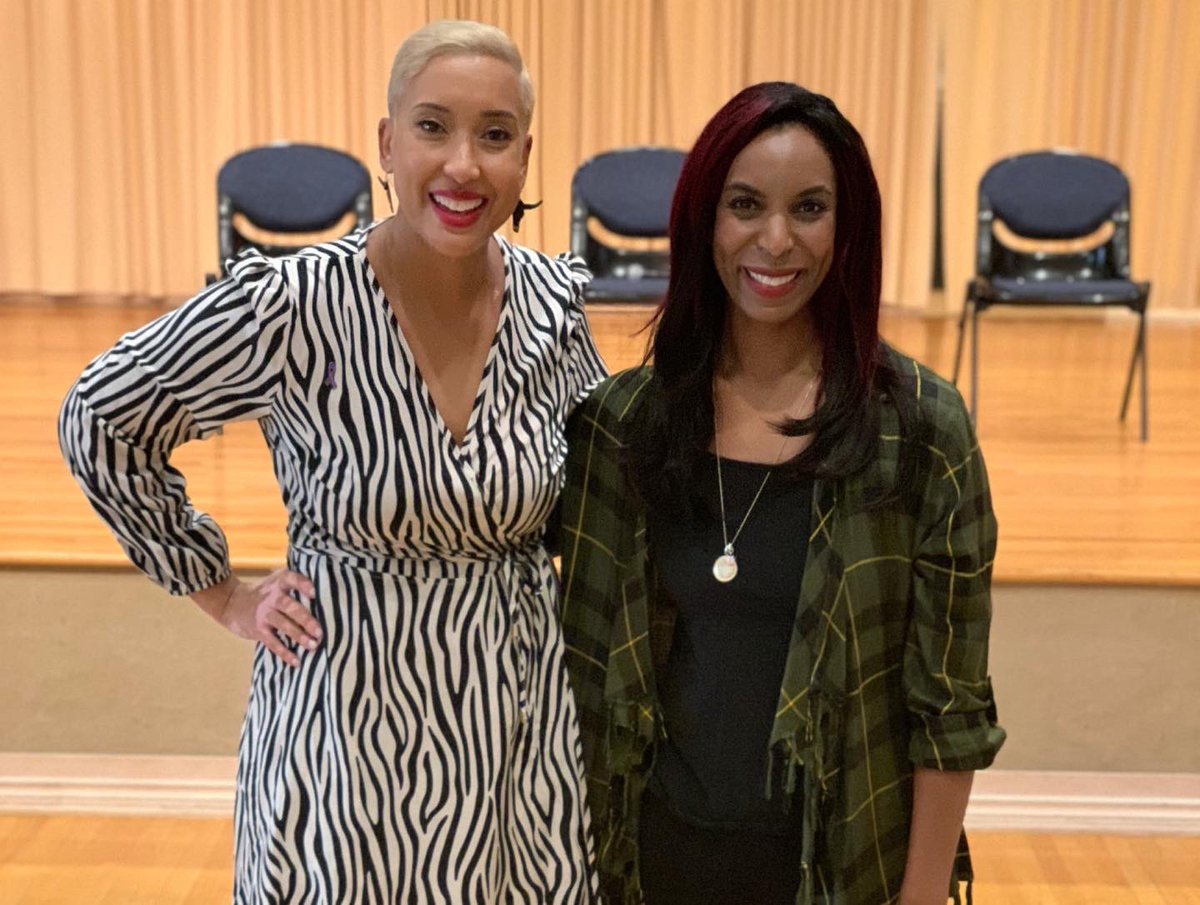 Maya_Golden's tweet photo. A hug a year in the making! Grateful to have partnered with JJ Simmons of the @ImMeFoundation. JJ led a Girls’ Empowerment Workshop for the @1in3Foundation and was the keynote speaker at our free community seminar. A powerful and dynamic speaker! #DomesticViolenceAwarenessMonth https://t.co/v52MKGQYfB