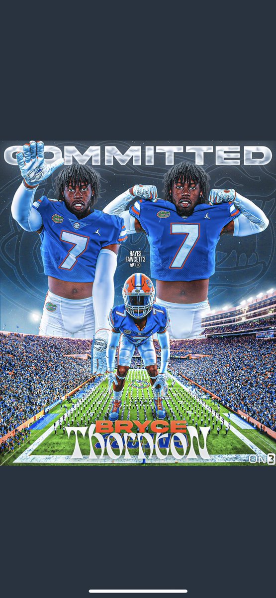 @Hayesfawcett3 GO gators🐊