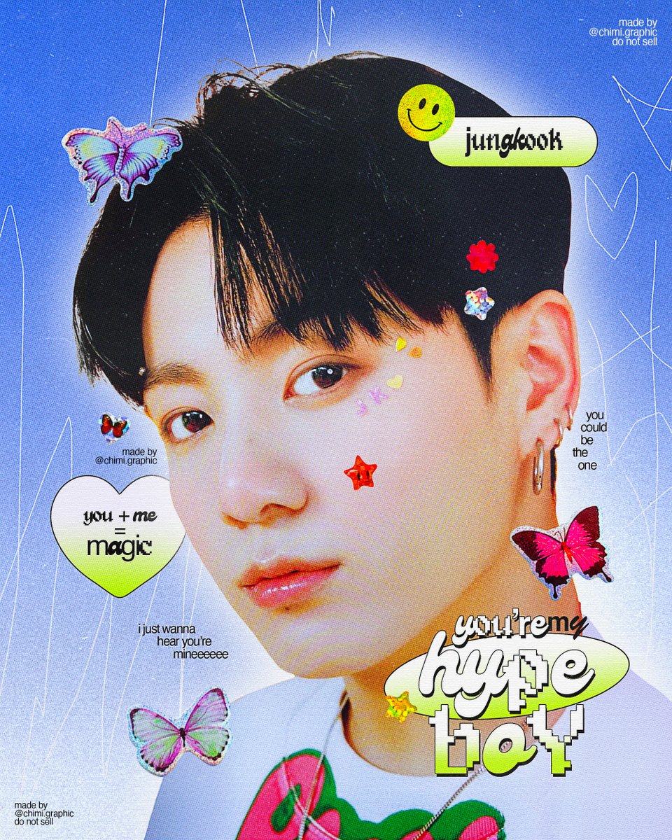chimigraphic's tweet photo. #JUNGKOOK you're my hype boy🤍 https://t.co/06Egvd9haf