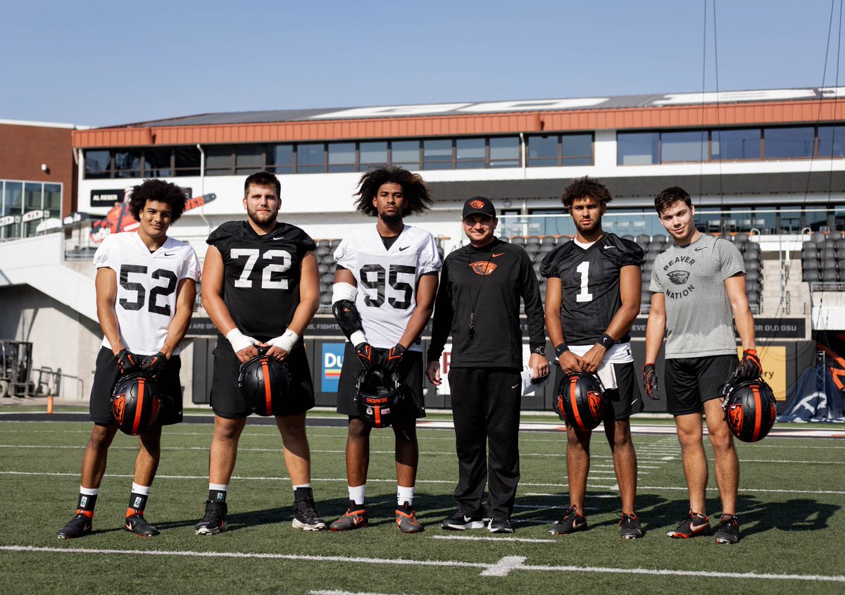 Scout Team Players of the Week! These guys did a terrific job of locking in and preparing us for Washington State!