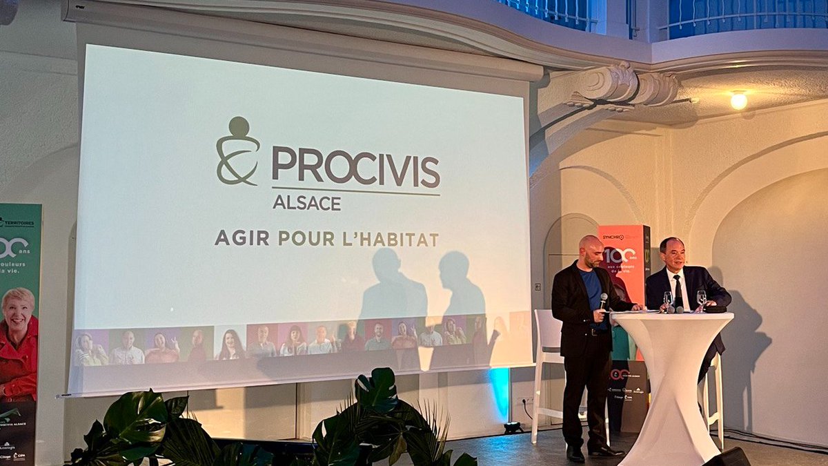 KlinkertBrigitt's tweet photo. Un joyeux anniversaire à PROCIVIS Alsace 🎉 qui depuis un siècle permet aux plus modestes d’accéder à la propriété.
En soufflant vos 100 bougies 🎂 vous nous rappelez que l’accès à un logement abordable et responsable n’est malheureusement pas un acquis pour tous.
#procivis https://t.co/mQvbB7AQzx